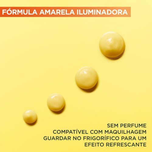 Creme para contorno de olhos com Vitamina C